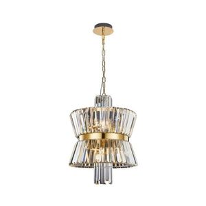 Luster na reťazi AURELIA 8xE14/40W/230V zlatá ML0403 vyobraziť