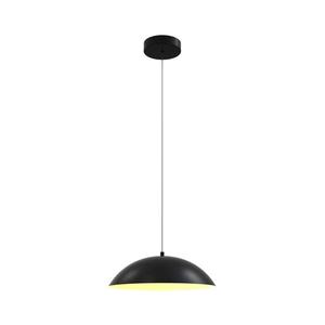 Wofi 6001-104 - LED Stmievateľný luster na lanku ROSCOFF LED/19W/230V čierna/zlatá 6001-104 vyobraziť