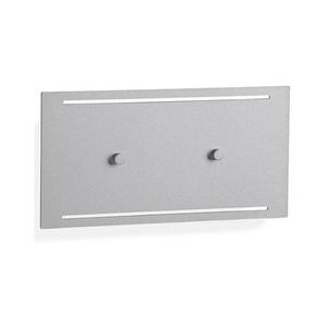 Telefunken 307804TF-LED Vonkajšie nástenné svietidlo 2xLED/3, 5W/230V IP44 strieborná 307804TF vyobraziť