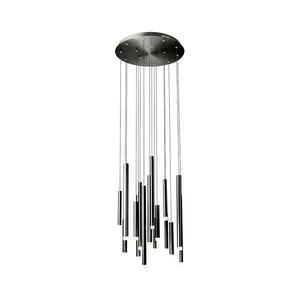 Redo 01-2060 - LED Luster na lanku MADISON 16xLED/4W/230V čierna 01-2060 vyobraziť