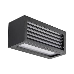 Rabalux 77100 - LED Vonkajšie nástenné svietidlo LUBLIN LED/10W/230V IP54 čierna 77100 vyobraziť