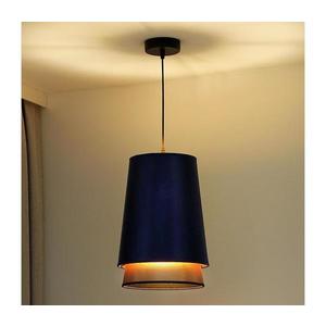 - Luster na lanku BELL SHINY 1xE27/15W/230V pr. 25 cm modrá/medená 603232 vyobraziť