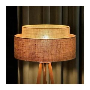 - Stojacia lampa YUTE BOHO 1xE27/15W/230V pr. 45 cm hnedá/krémová 603768 vyobraziť