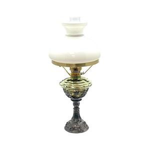 Floriánova huť Petrolejová lampa s cínovou nohou 45 cm lesná zelená 211-0805-1502-12-00-400 vyobraziť