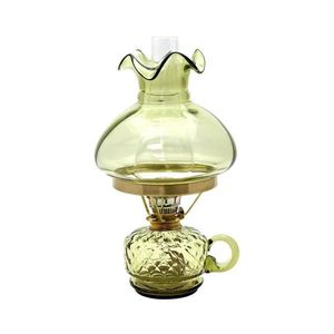 Floriánova huť Petrolejová lampa MONIKA 34 cm lesná zelená káro 111-0110-1201-12-03-000 vyobraziť