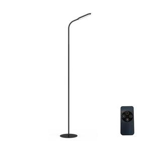 LED Stmievateľná stojacia lampa LED/10W/230V 3000/4000/6000K čierna + DO PFL20B vyobraziť