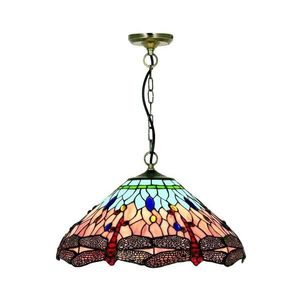 Searchlight 1283-16 - Tiffany luster na reťazi DRAGONFLY 1xE27/60W/230V 1283-16 vyobraziť