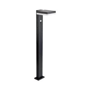 LED Solárna lampa so senzorom LED/2W/3, 7V IP54 3000K hranatý čierna 23398 vyobraziť