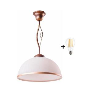 BRILAGI - LED Luster na tyči ANTICO 1xE27/60W/230V bronz patina 8590828606628 vyobraziť