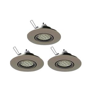 Eglo 78705 - SADA 3x LED Podhľadové svietidlo PENETO 1xGU10/3, 3W/230V chróm 78705 vyobraziť