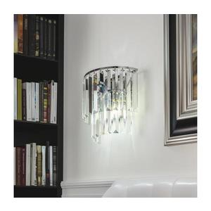 Brilagi - LED Krištáľové nástenné svietidlo MOZART 2xE14/40W/230V lesklý chróm BG-17106/2W-CHR vyobraziť