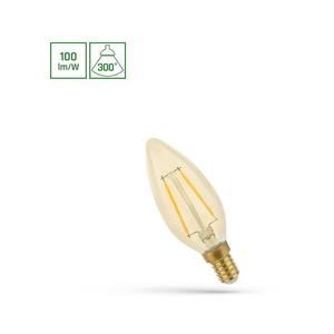 LED Žiarovka VINTAGE C35 E14/5W/230V 2400K 14458_4.9W vyobraziť