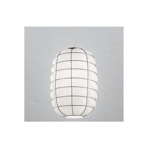 SIRU - Luster na lanku LANTERNA 1xE27/60W/230V pr. 32 cm čierna/biela benátske sklo MS438-030BLL vyobraziť