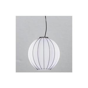 SIRU - Luster na lanku SFERA 1xE27/60W/230V pr. 32 cm čierna/biela benátske sklo RS312-030BLL vyobraziť