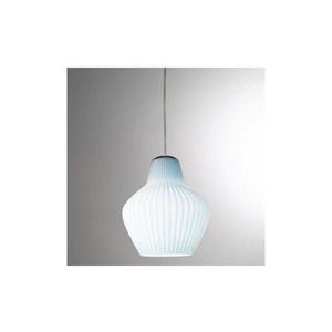 SIRU - Luster na lanku LONDON 1xE27/60W/230V modrá/lesklý chróm benátske sklo LS601-025AMI vyobraziť