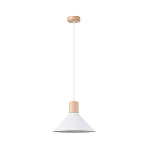 SL.1319 - Luster na lanku JAGA 1xE27/15W/230V pr. 30 cm biela SL.1319 vyobraziť