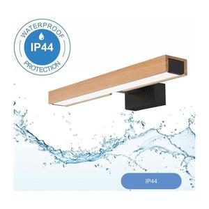 Brilagi-LED Kúpeľňové osvetlenie zrkadla WOODY MIRROR LED/8W/230V IP44 dub/čierna 8590828607403 vyobraziť