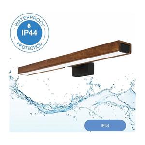 Brilagi-LED Kúpeľňové osvetlenie zrkadla WOODY MIRROR LED/12W/230V IP44 dub/čierna 8590828607441 vyobraziť