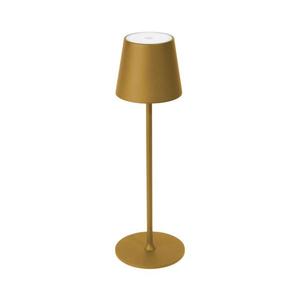 LED Stmievateľná vonkajšia stolná lampa LED/4W/4000 mAh 3000/4000/5500K IP44 zlatá PTL44GL vyobraziť