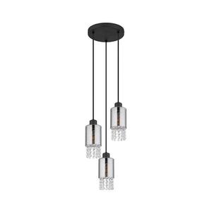 Globo 15799-3H - Luster na lanku BACKEY 3xE27/40W/230V pr. 25 cm čierna 15799-3H vyobraziť