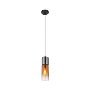 Globo 21000HG - Luster na lanku ANNIKA 1xE27/25W/230V pr. 10, 5 cm čierna/medená 21000HG vyobraziť