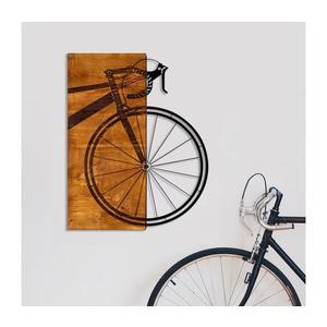 Nástenná dekorácia 45x58 cm kolo drevo/kov 899SKL1296 vyobraziť