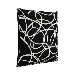 Eglo 420006 - Dekoračný vankúš CHEVERY 45x45 cm čierna/biela 420006 vyobraziť