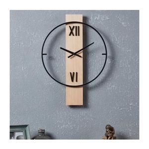 Eglo 425512 - Nástenné hodiny YAMATSURI 1xAA 56x40 cm drevo/kov 425512 vyobraziť