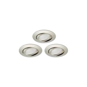 Brilo - SADA 3x LED Stm. kúpeľňové podhľadové svietidlo LED/5W/230V IP23 8309-032 vyobraziť