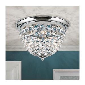 Orion DLU 1840/35-Krištáľové str. svietidlo PLAFOND 3xE27/40W/230V pr.35 cm chróm DLU 1840/35 chrom vyobraziť