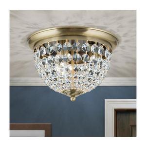 Orion DLU 1840/35-Krištáľové str. svietidlo PLAFOND 3xE27/40W/230V pr.35 cm bronz DLU 1840/35 Patina vyobraziť