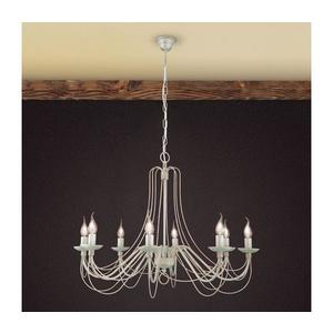 Orion LU 1531/8 - Luster na reťazi VELA 8xE14/40W/230V pr.80 cm biela/zlatá/patina LU 1531/8 Elfeinbein-gold vyobraziť