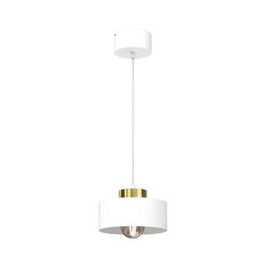 Luster na lanku MARTI 1xE27/15W/230V biela/zlatá 9848 vyobraziť