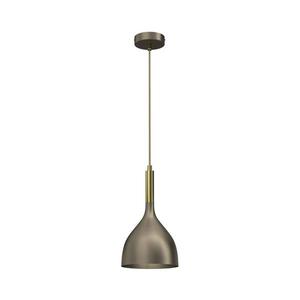 Luster na lanku NOAK 1xE27/15W/230V mosadz/zlatá 4002 vyobraziť