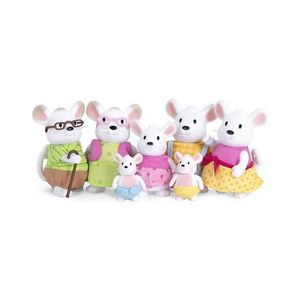 Li'l Woodzeez - Set postavičiek NIBBLEKIN rodina myší WZ6710ZLW vyobraziť