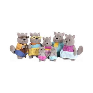 Li'l Woodzeez - Hrací set BUSTLEBERRY rodina veveričiek 6493ZLW vyobraziť