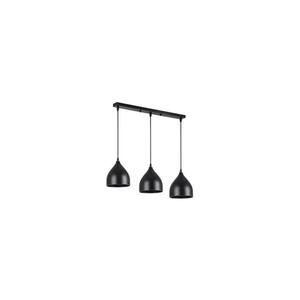 Luster na lanku COMO 3xE27/60W/230V čierna ZS COMO TRIPLE BLACK vyobraziť