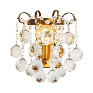 BRILAGI - Nástenné svietidlo CRYSTAL 1xE14/60W/230V mosadz BG71306 vyobraziť