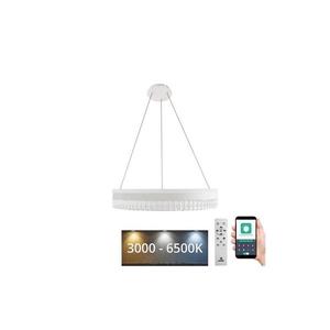 LED Stmievateľný luster na lanku LED/80W/230V 3000-6500K biela + diaľkové ovládanie TA2302/W vyobraziť