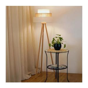 BRILAGI - Stojacia lampa DENVER LUNETA 1xE27/15W/230V béžová/hnedá/krémová 608046 vyobraziť
