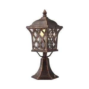 Redo 9953 - Vonkajšia lampa BREMEN 1xE27/42W/230V IP23 zlatá/patina 9953 vyobraziť