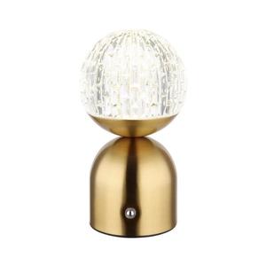 Globo 21007M-LED Stm. dot. stol. lampa JULSY LED/2, 5W/3, 7V 2700/4000/6500K mosadz 21007M vyobraziť