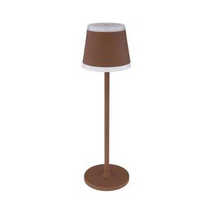 Globo 58433R - LED Stmievateľná stolná lampa RIDLEY LED/4, 6W/3, 7V 3000K hnedá 58433R vyobraziť
