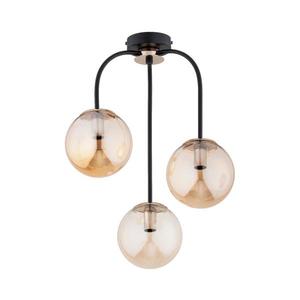 Prisadený luster GAMMA 3xE14/10W/230V čierna/zlatá 62506 vyobraziť