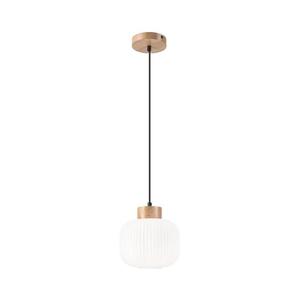 Luster na lanku HARMONY 1xE27/15W/230V pr. 20 cm biela/dub LM - 1.258 / B vyobraziť
