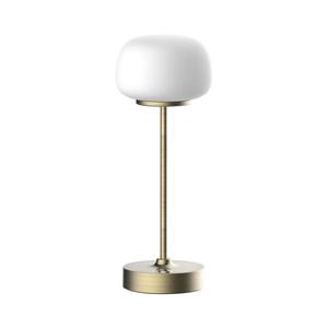 LED Stmievateľná dotyková stolná lampa RIMINI LED/2W/5V USB 2000 mAh zlatá/biela 329851 vyobraziť