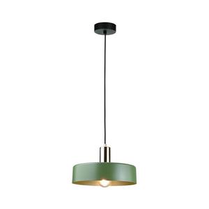 Keter Lighting Luster na lanku HAKI 1xE27/60W/230V zelená/čierna/lesklý chróm 2974 vyobraziť