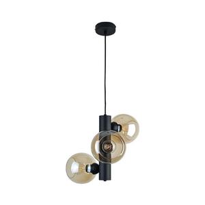 Keter Lighting Luster na lanku TUBE 3xE27/60W/230V čierna/dymová béžová 1935 vyobraziť