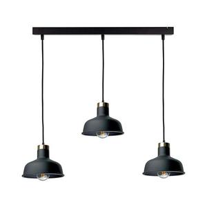 Keter Lighting Luster na lanku HEBE 3xE27/60W/230V čierna 2589 vyobraziť
