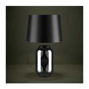 Eglo 390063 - Stolná lampa CUITE 1xE27/40W/230V čierna/dymová 390063 vyobraziť